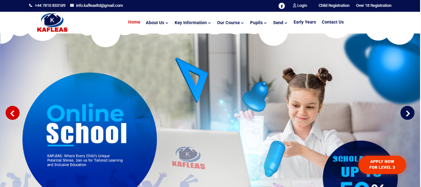 Online School & Tailored Learning for Children